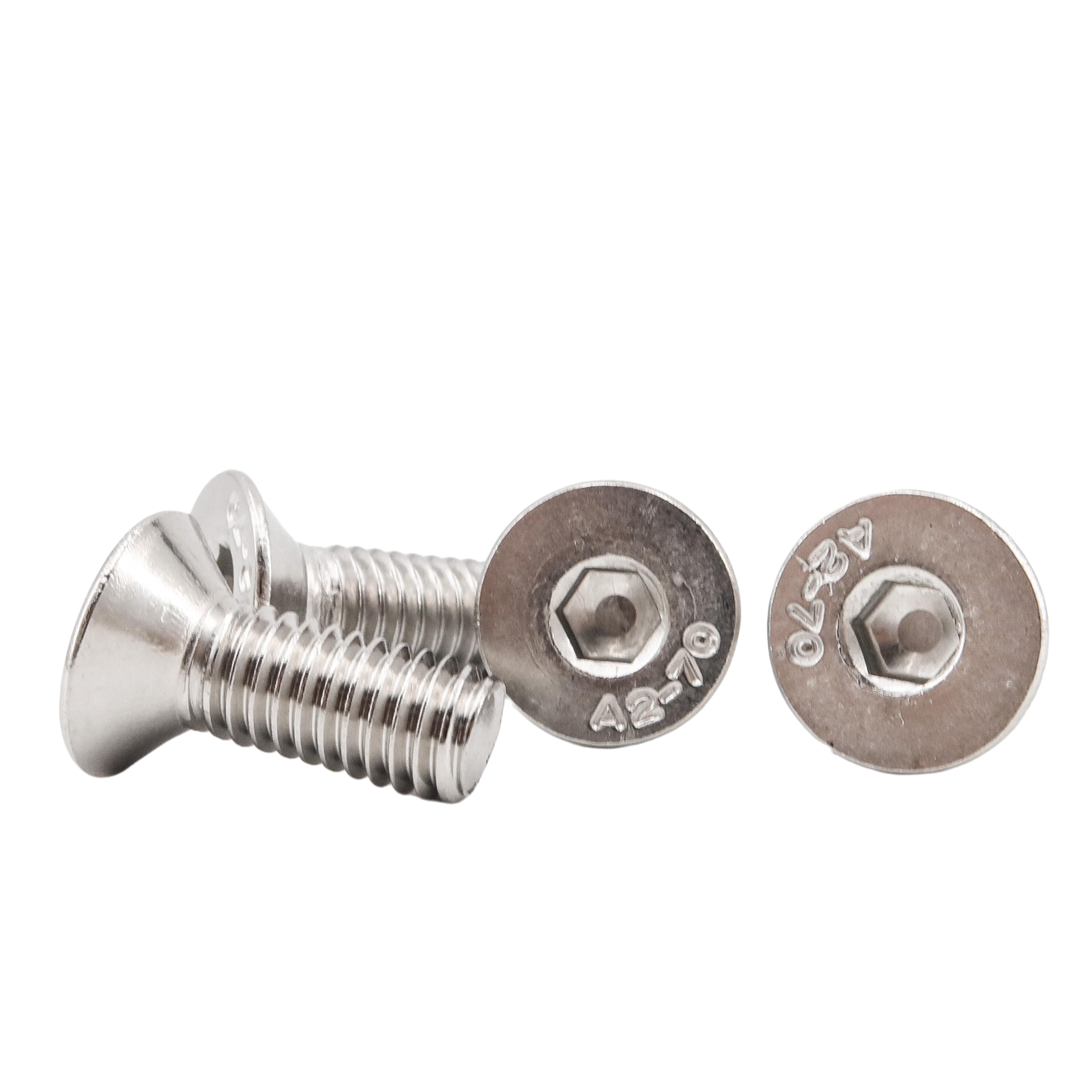 HEX SOCKET CSK HEAD MACHINE SCREW