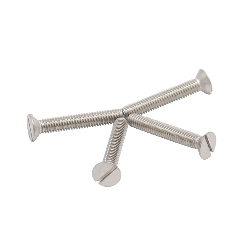 SLOTTED CSK HEAD MACHINE SCREW
