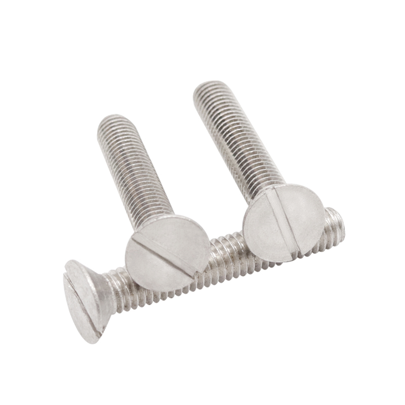 SLOTTED CSK HEAD MACHINE SCREW