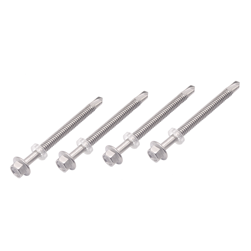 HEX SLEF-DRILLING SCREW PVC WASHER