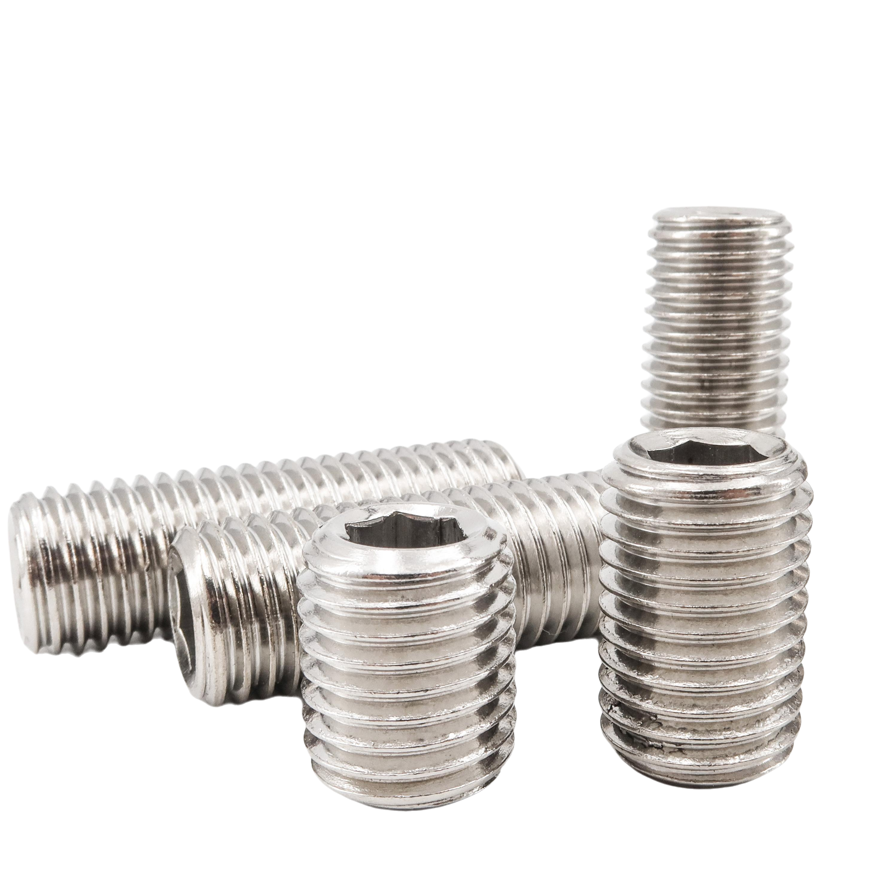 HEX SOCKET SET SCREW WITH FLAT POINT