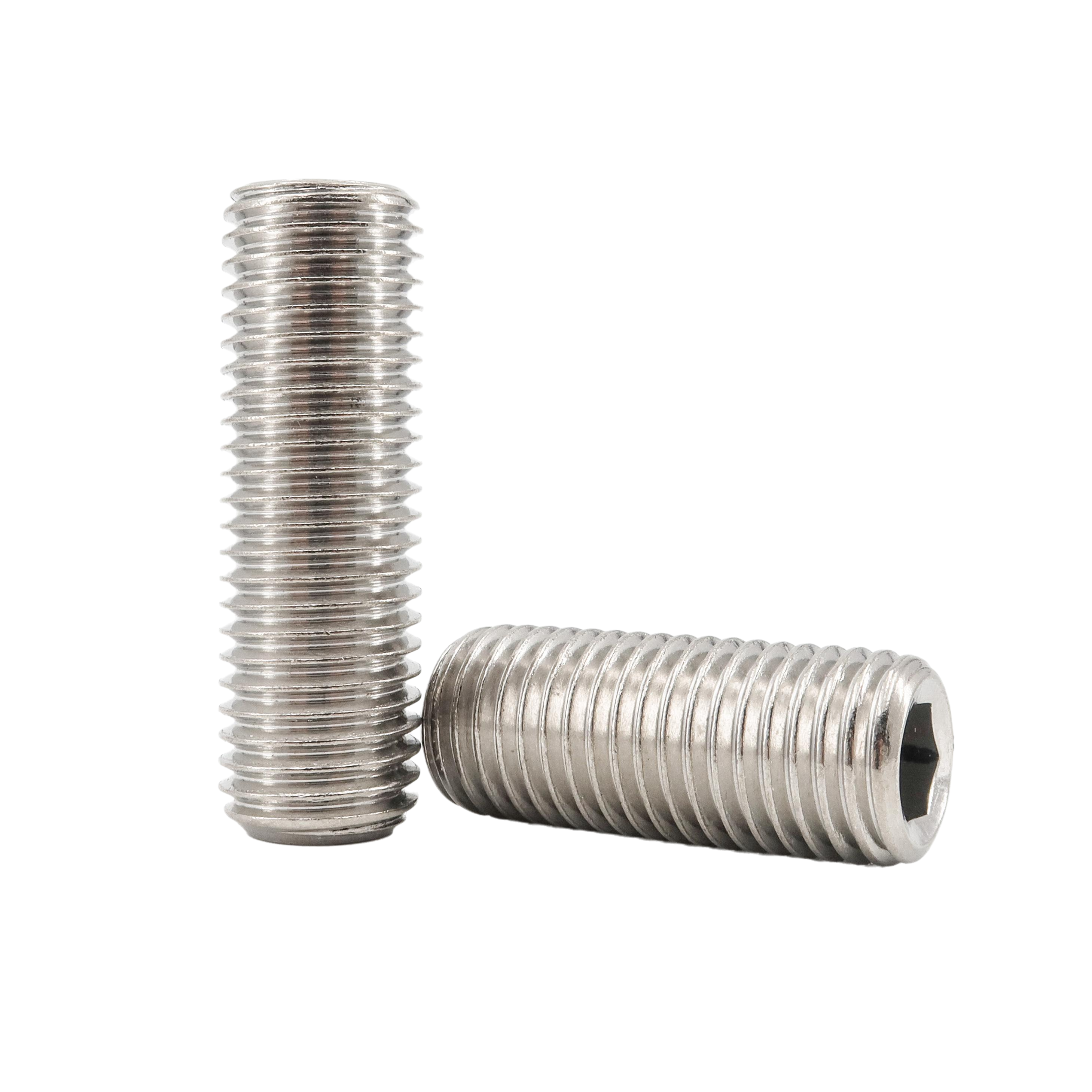 HEX SOCKET SET SCREW WITH FLAT POINT