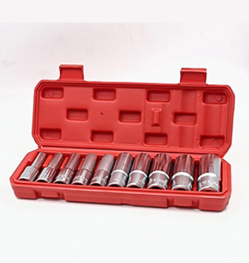 Hexagonal Sleeve  /  Long sleeve 1/2 12 Angle elongated sleeve