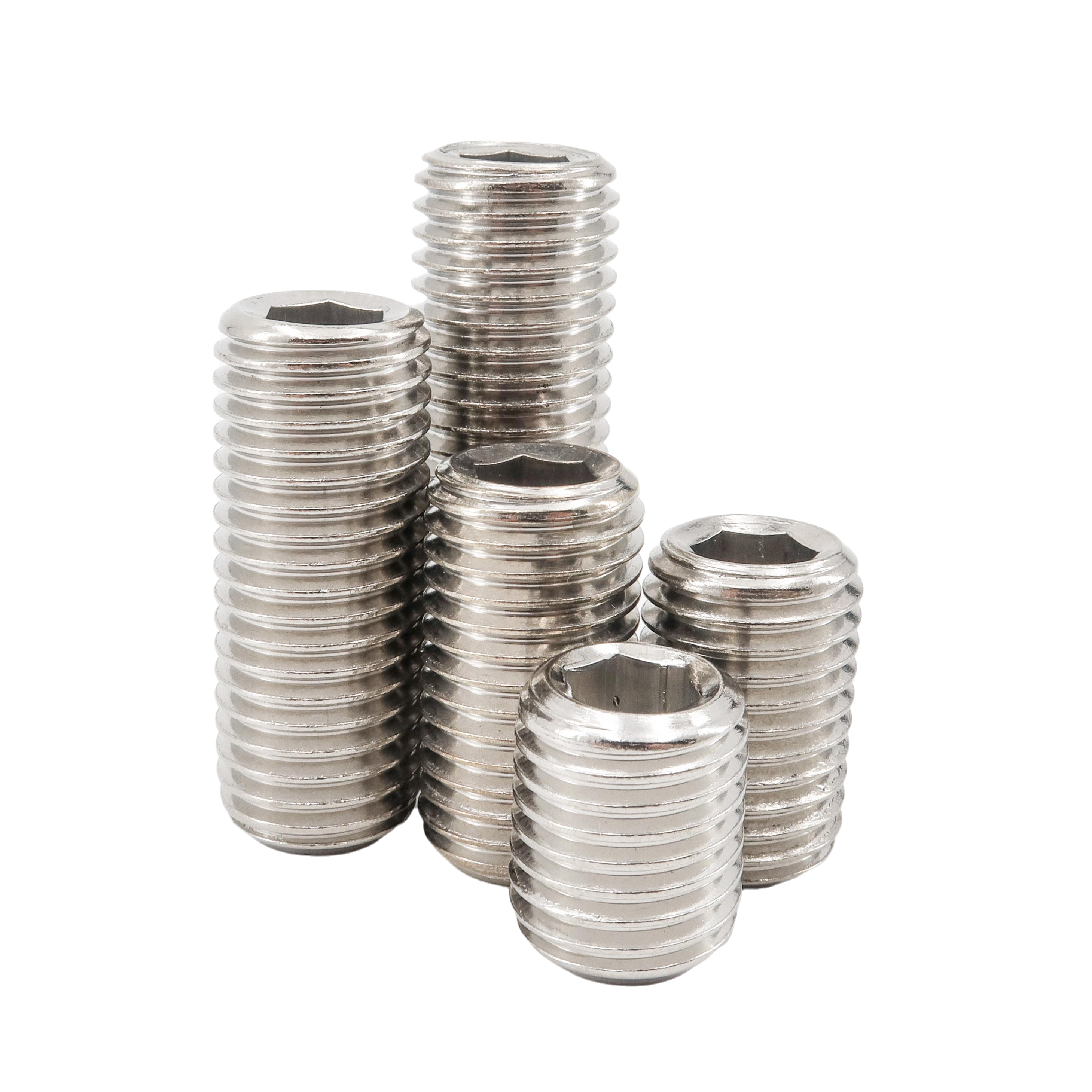 HEX SOCKET SET SCREW WITH FLAT POINT