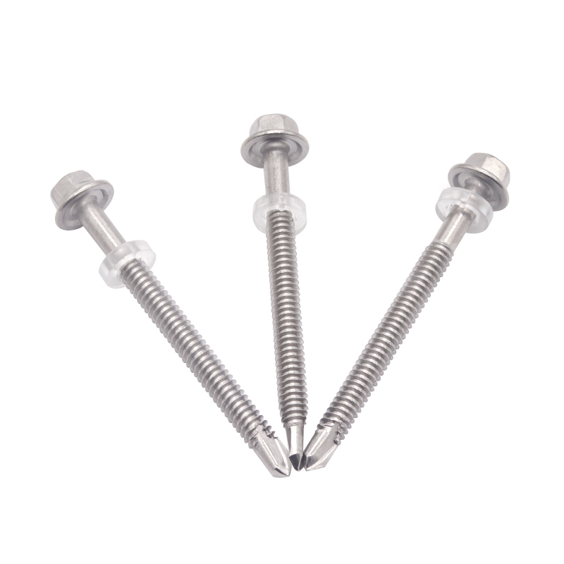 HEX SLEF-DRILLING SCREW PVC WASHER