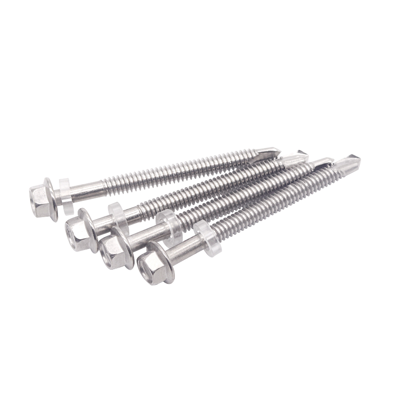 HEX SLEF-DRILLING SCREW PVC WASHER