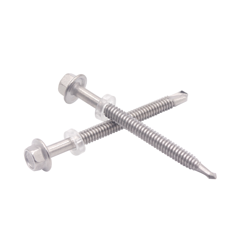 HEX SLEF-DRILLING SCREW PVC WASHER