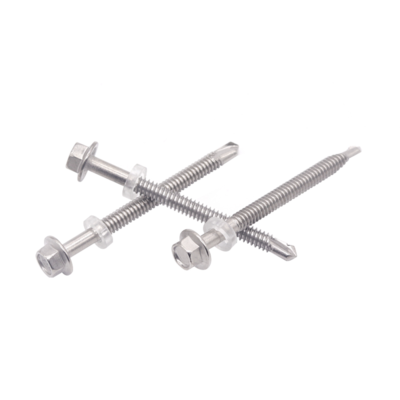 HEX SLEF-DRILLING SCREW PVC WASHER