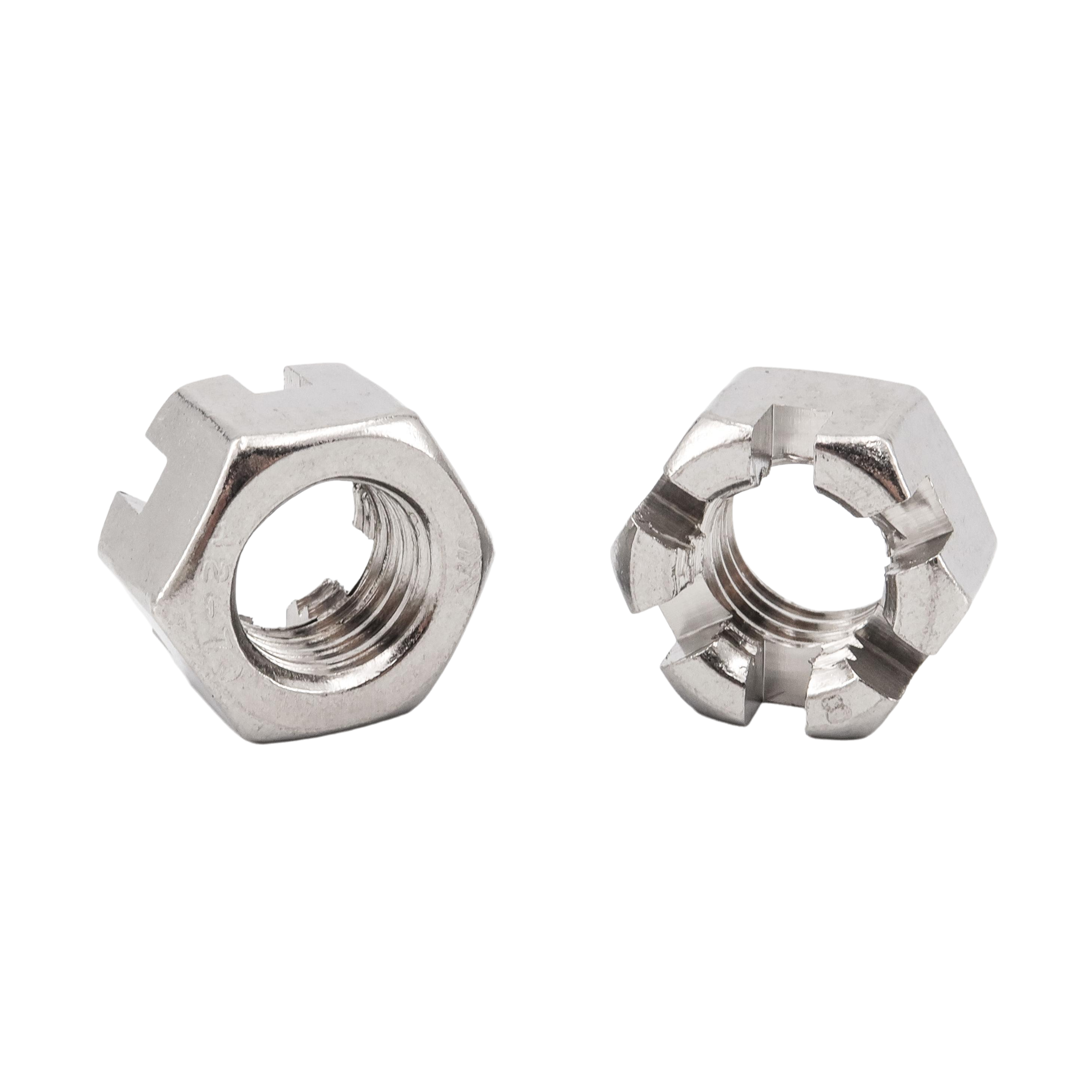 HEX SLOTTED CASTLE NUT