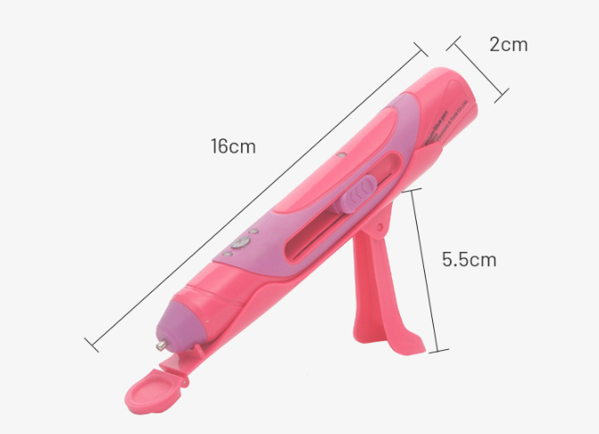 Glue Gun With Plastic Base