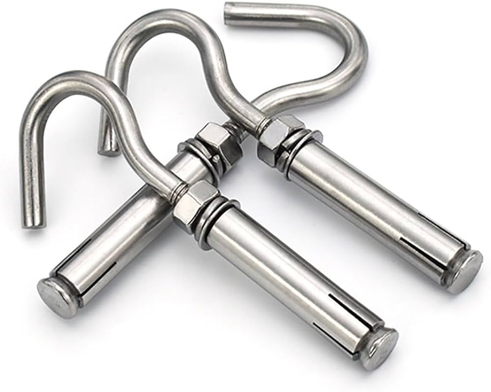 OPEN/CLOSE HOOK EYE EXPANSION BOLT