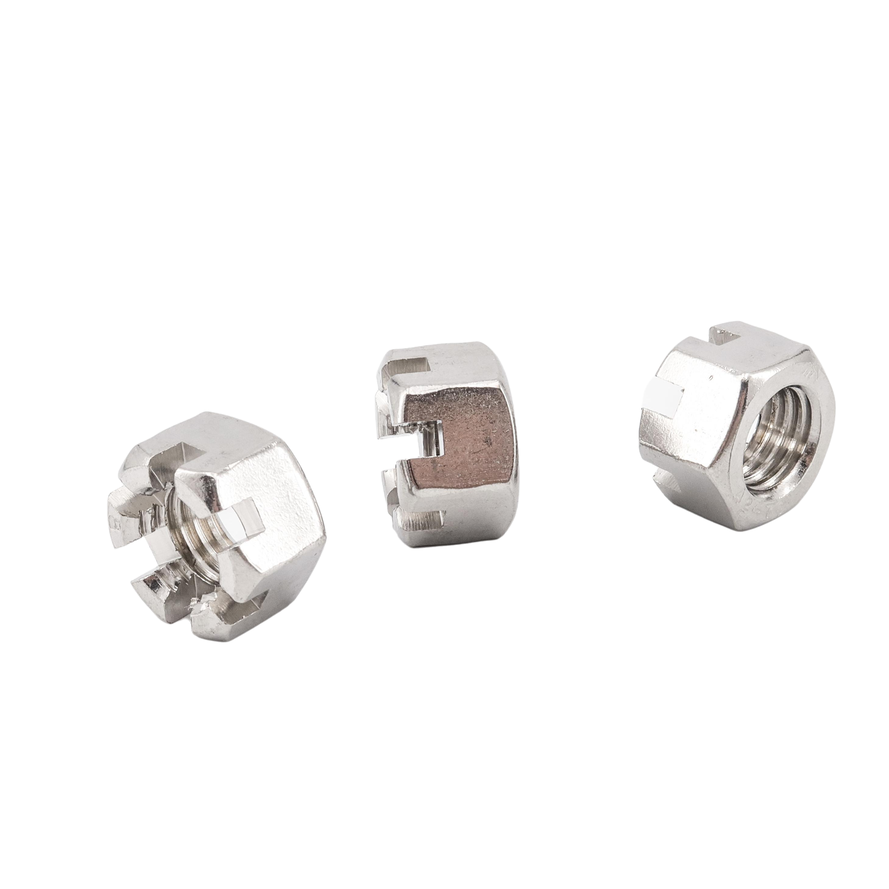 HEX SLOTTED CASTLE NUT