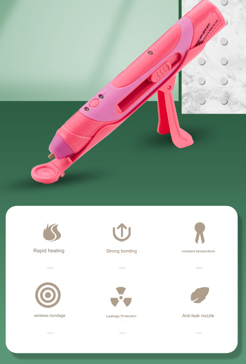 Glue Gun With Plastic Base