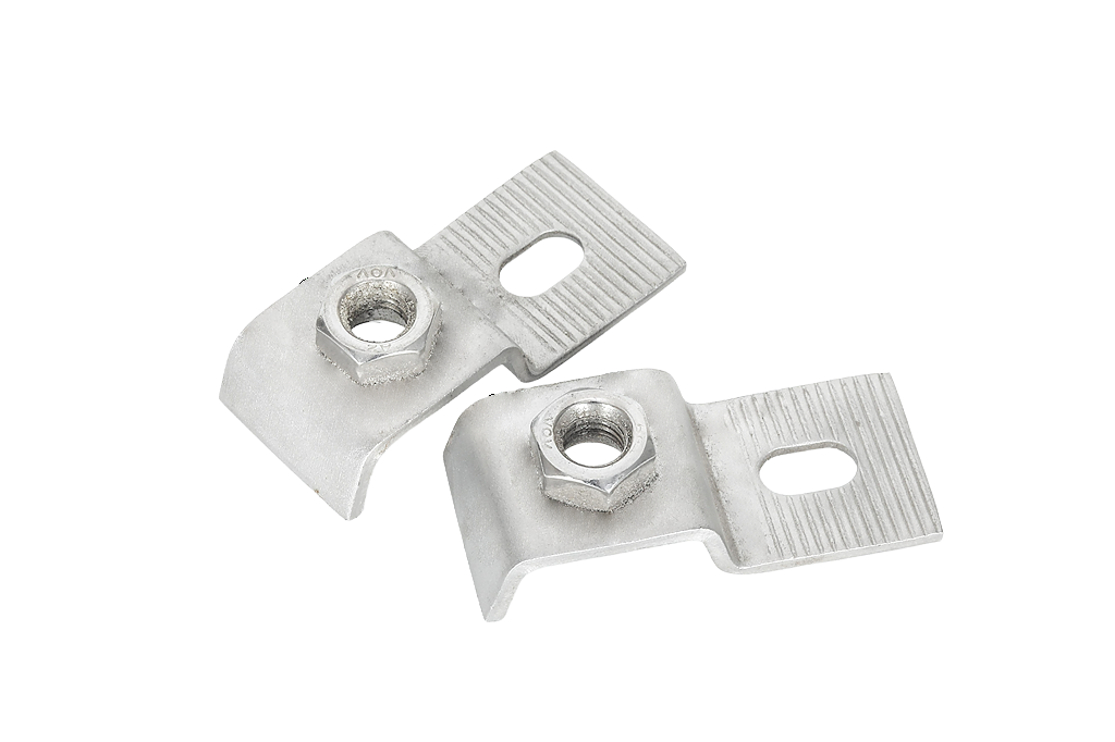 BRACKET WITH WELDING NUT