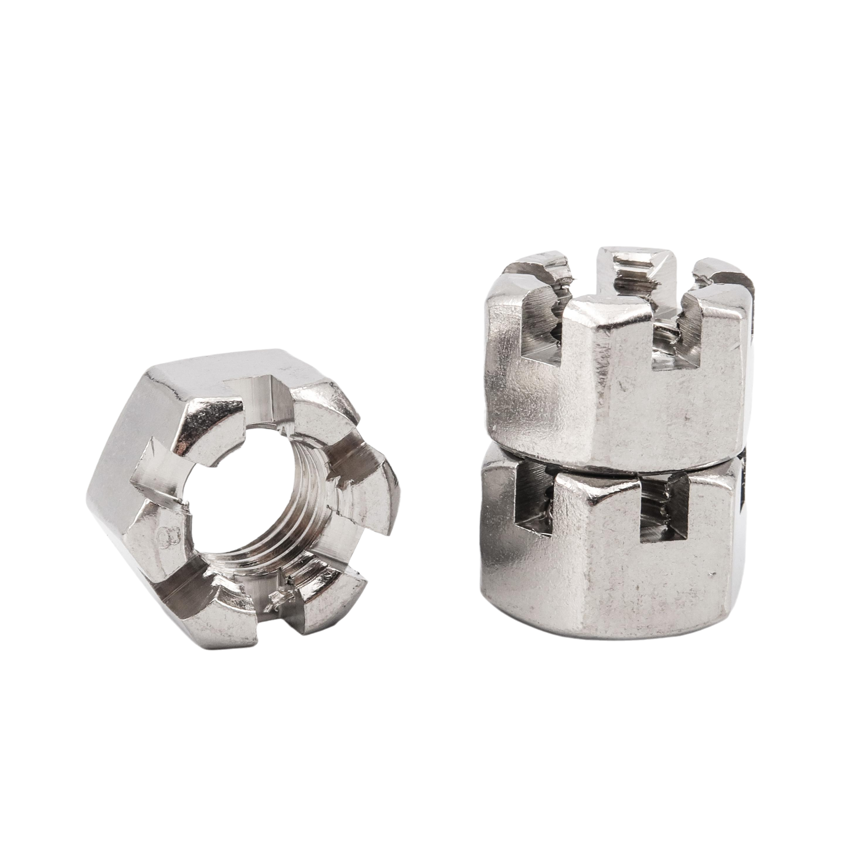 HEX SLOTTED CASTLE NUT