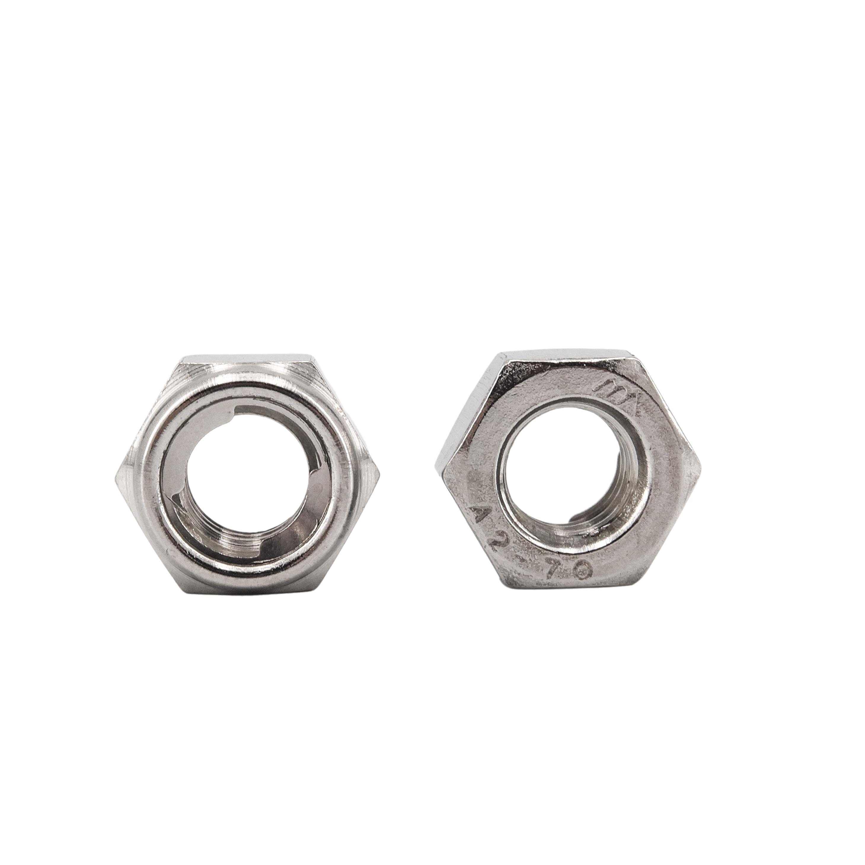ALL STAINLESS STEEL HEX LOCK NUT