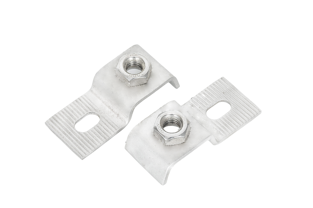 BRACKET WITH WELDING NUT