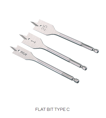 FLAT BIT TYPE A/B/C/D