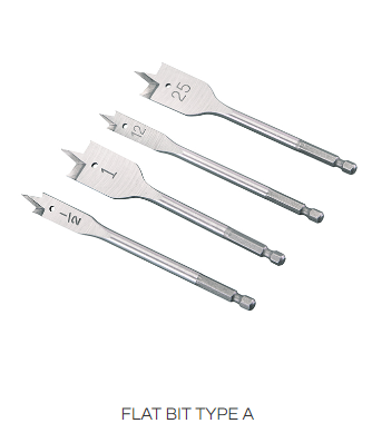 FLAT BIT TYPE A/B/C/D