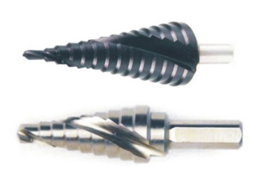 STEP DRILL WITH STRAIGHT FLUTE AC-JTZ- D/E