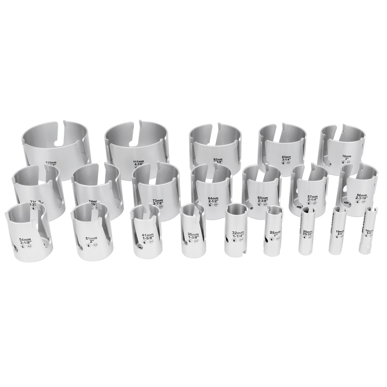 24pcs heady duty hole saw set