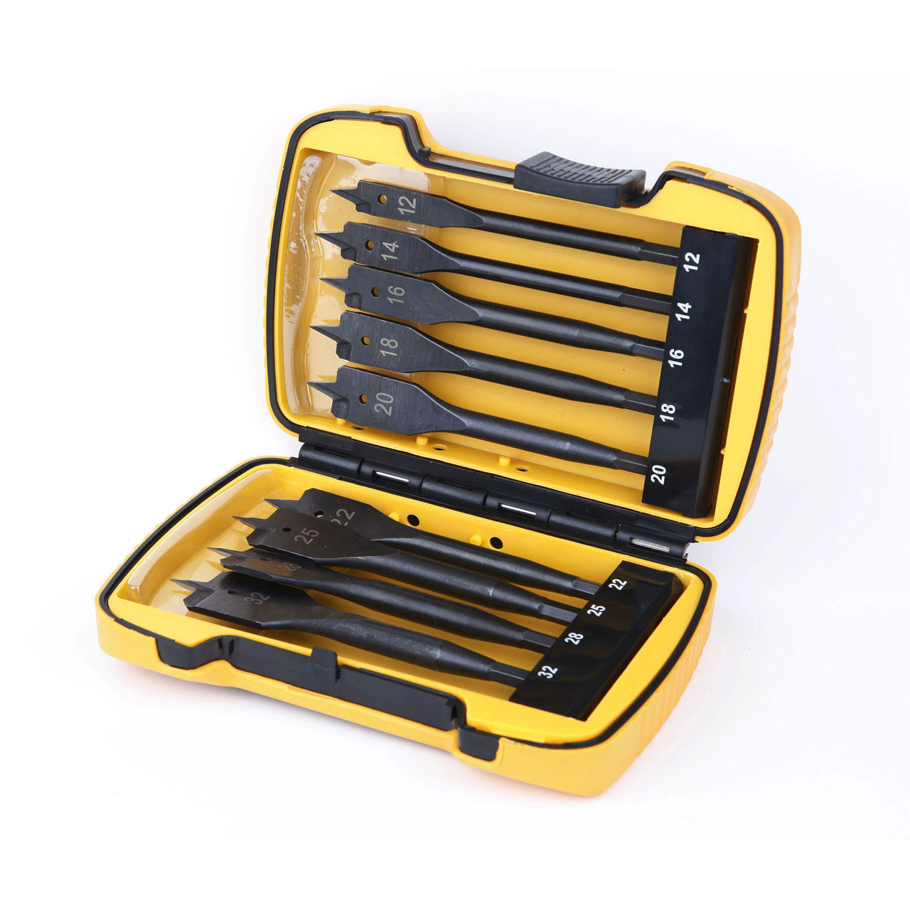 Flat drill set