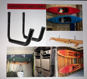 Cross-border:  Kayak hooks/Garage hooks/garden hooks/tool hooks