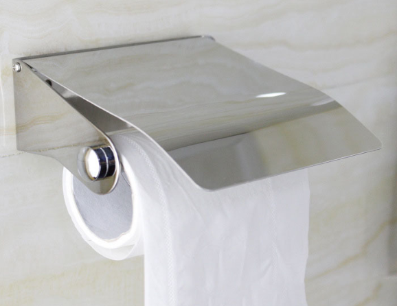 304 stainless steel toilet paper holder