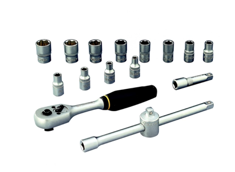 IRONSIDE TOOL SET 1/4" 16 PIECES