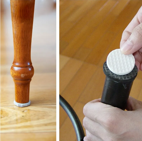 Premium Floor Protector Chair Felts For Feet Adhesive Furniture Feet Pads